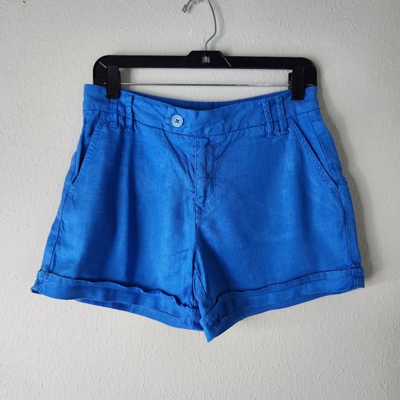Anthropologie Pants - Anthropologie Level 99 Linen Blend SHorts